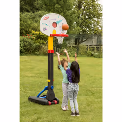 Little Tikes Easy Store Basketball Set Portatile A forma di ventola - Vista aggiuntiva 4