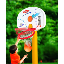 Little Tikes Easy Store Basketball Set Portatile A forma di ventola - Vista aggiuntiva 5