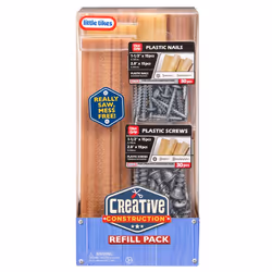 Little Tikes Creative Construction Wood, Nails and Screw Bundle - Vista aggiuntiva 3