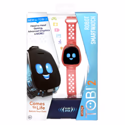 Little Tikes Tobi 2 Robot Smartwatch - Red, Smartwatch per bambini, 6 anno/i, Rosso