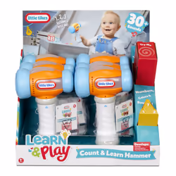 Little Tikes Count & Learn Hammer in PDQ giocattolo per lo sviluppo delle abilità motorie - Vista aggiuntiva 7