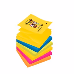 Post-It R330-6SSRIO-EU, Quadrato, Blu, Rosa, Giallo, Carta, 76 mm, 76 mm