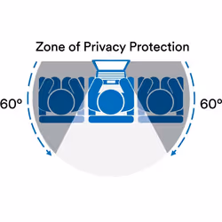 3M Filtro Privacy Bright Screen per 16 pol Laptop a Schermo Pieno, 16:10, BP160W1E - Vista aggiuntiva 2
