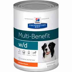 Hill's Prescription Diet w/d Multi-Benefit, Adulto, Pollo, 370 g