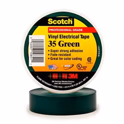 3M 35-GREEN-3/4, Blister, UL, CSA, RoHS 2011/65/EU, 20,1 m, 0,1778 mm