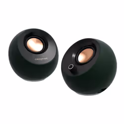 Creative Labs Pebble Pro, 1-via, 2.0 canali, Con cavo e senza cavo, 10 W, 80 - 20000 Hz, Nero