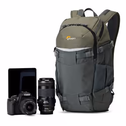 Lowepro Flipside Trek BP 250 AW Zaino Verde, Grigio - Vista aggiuntiva 5
