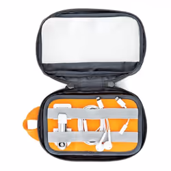 Lowepro GearUp Pouch Mini valigetta porta attrezzi Custodia a sacchetto Nero, Arancione, Translucent - Vista aggiuntiva 5