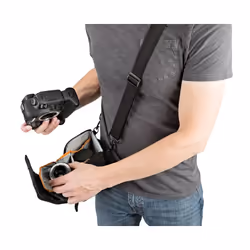 Lowepro 100 AW Nero Poliestere Custodia semirigida - Vista aggiuntiva 4
