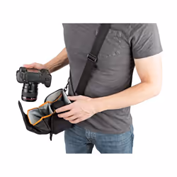 Lowepro 100 AW Nero Poliestere Custodia semirigida - Vista aggiuntiva 7