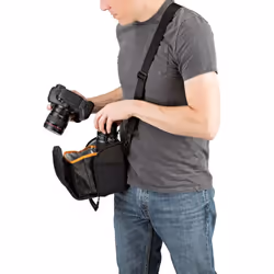 Lowepro 100 AW Nero Poliestere Custodia semirigida - Vista aggiuntiva 8