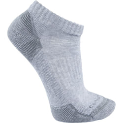 Carhartt Midweight Low Cut Calzini (3 paia), grigio, dimensione L per uomo