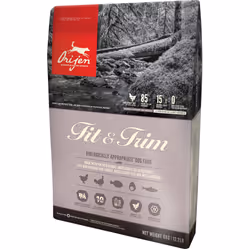 Orijen Fit&Trim, Adulto, Tutte le razze, Pollo, Pesce, Tacchino, 11,4 kg