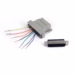 StarTech.com GC258MF, DB-25, RJ-45, Grigio