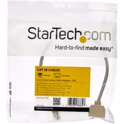 StarTech.com Cavo Adattatore sdoppiatore RJ45 2 a 1 - F/M - Vista aggiuntiva 5