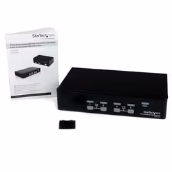 StarTech.com Switch KVM professionale VGA USB a 4 porte con hub - Vista aggiuntiva 4