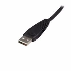 StarTech.com SVUSB2N1_15 cavo per tastiera, video e mouse Nero 4,57 m