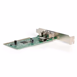 StarTech.com Scheda adattatore FireWire 1394a PCI a 4 porte - 1 interna 3 esterne - Vista aggiuntiva 4