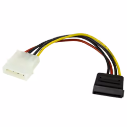 StarTech.com Cavo Adattatore di alimentazione Molex a SATA 4 - Connettore interno alimentazione Molex SATA a 4 pin da 15 cm - Vista aggiuntiva 5