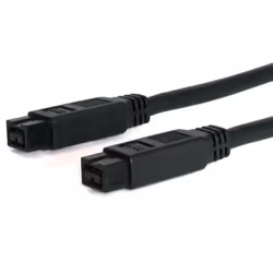 StarTech.com 10 ft 1394b Firewire Cable 9-9 Pin M-M, Nero, 3,05 m, 107 g, 21,5 mm, 202 mm, 210 mm