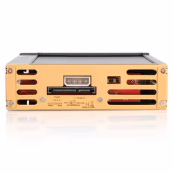 StarTech.com Cassetto rack portatile per disco rigido SATA da 5,25", robusto, in alluminio e di colore nero - Vista aggiuntiva 4