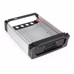StarTech.com Cassetto rack portatile per disco rigido SATA da 5,25", robusto, in alluminio e di colore nero - Vista aggiuntiva 6