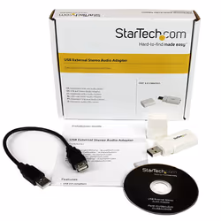 StarTech.com Convertitore adattatore USB ad audio stereo - Vista aggiuntiva 6