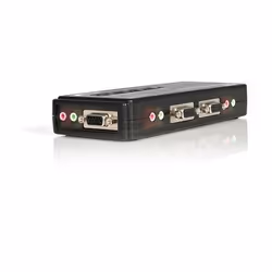 StarTech.com Kit Switch KVM USB con audio e cavi 4 porte, colore nero - Vista aggiuntiva 4