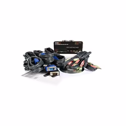 StarTech.com Kit Switch KVM USB con audio e cavi 4 porte, colore nero - Vista aggiuntiva 6