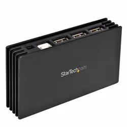 StarTech.com ST7202USBGB, USB 2.0, USB 2.0, 480 Mbit/s, Nero, Plastica, Potenza