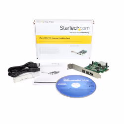 StarTech.com Scheda adattatore PCI Express FireWire 2b 1a 1394 a 3 porte - Vista aggiuntiva 4