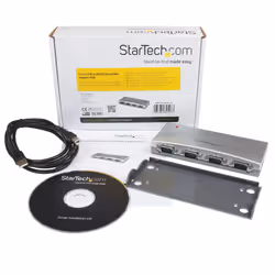 StarTech.com Hub Adattatore USB a seriale DB9 RS232 a 4 porte - Vista aggiuntiva 4