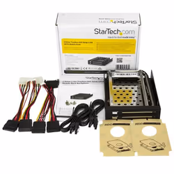 StarTech.com Backplane per rack portatile trayless hot-swap SATA 2.5" - 2 Unità - Vista aggiuntiva 7
