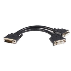 StarTech.com Cavo LFH 59 maschio a doppio femmina DMS 59 DVI-I 20 cm