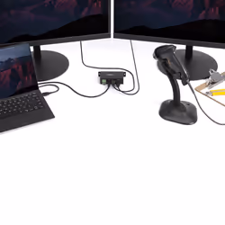 StarTech.com HUB USB 2.0 Industriale in metallo a 4 porte con protezione da sovracorrenti - montabile - Vista aggiuntiva 4