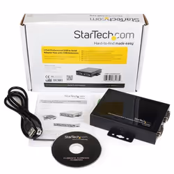 StarTech.com Hub adattatore USB a seriale 2 porte, con interfaccia COM e possibilità di montaggio a parete - Vista aggiuntiva 4