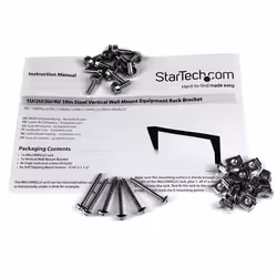 StarTech.com Staffa rack in acciaio 4U per montaggio apparecchiature su parete verticale da 19" - Vista aggiuntiva 5