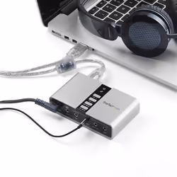 StarTech.com Scheda audio esterna adattatore audio USB 7.1 con audio digitale SPDIF - Vista aggiuntiva 4