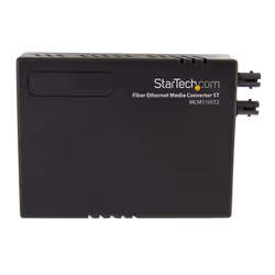 StarTech.com MCM110ST2GB convertitore multimediale di rete 100 Mbit/s 1310 nm Modalità multipla Nero - Vista aggiuntiva 2