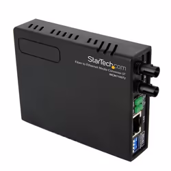 StarTech.com Convertitore media Fast Ethernet fibra multimodale in rame 10/100 ST 2 km, 100 Mbit/s, IEEE 802.3, IEEE 802.3u, ...