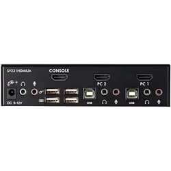 StarTech.com Switch KVM HDMI USB 2 porte, con audio e hub USB 2.0 - Vista aggiuntiva 4
