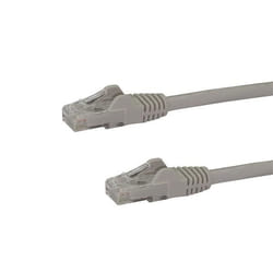 StarTech.com Cavo Patch Cat6 con connettori RJ45 antigroviglio - 33m - Grigio