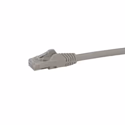 StarTech.com Cavo Patch Cat6 con connettori RJ45 antigroviglio - 33m - Grigio - Vista aggiuntiva 2