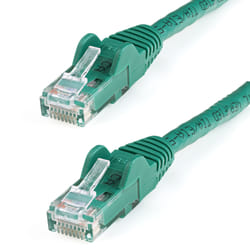 StarTech.com Cavo Patch Cat6 con connettori RJ45 antigroviglio - 33m - Verde