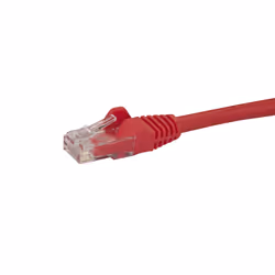 StarTech.com Cavo Patch Cat6 con connettori RJ45 antigroviglio - 33m - Rosso