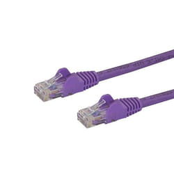 StarTech.com Cavo Patch Cat6 con connettori RJ45 antigroviglio - 33m - Viola