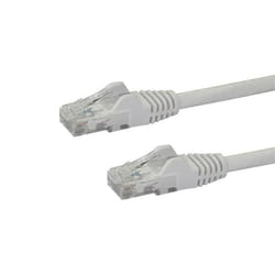 StarTech.com Cavo Patch Cat6 con connettori RJ45 antigroviglio - 33m - Bianco