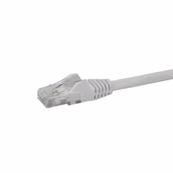 StarTech.com Cavo Patch Cat6 con connettori RJ45 antigroviglio - 33m - Bianco - Vista aggiuntiva 2