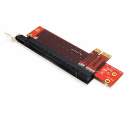 StarTech.com Adattatore di espansione slot PCI Express basso profilo da X1 a X16, PCIe, PCIe, Rosso, CE, REACH, TAA, 2,5 Gbit ...