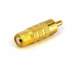 StarTech.com RCA to F Type Coaxial Adapter, M/F connettore coassiale - Vista aggiuntiva 2